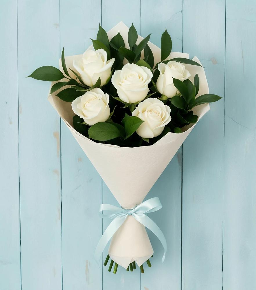 Букет цветов из: Розы в Рождествено