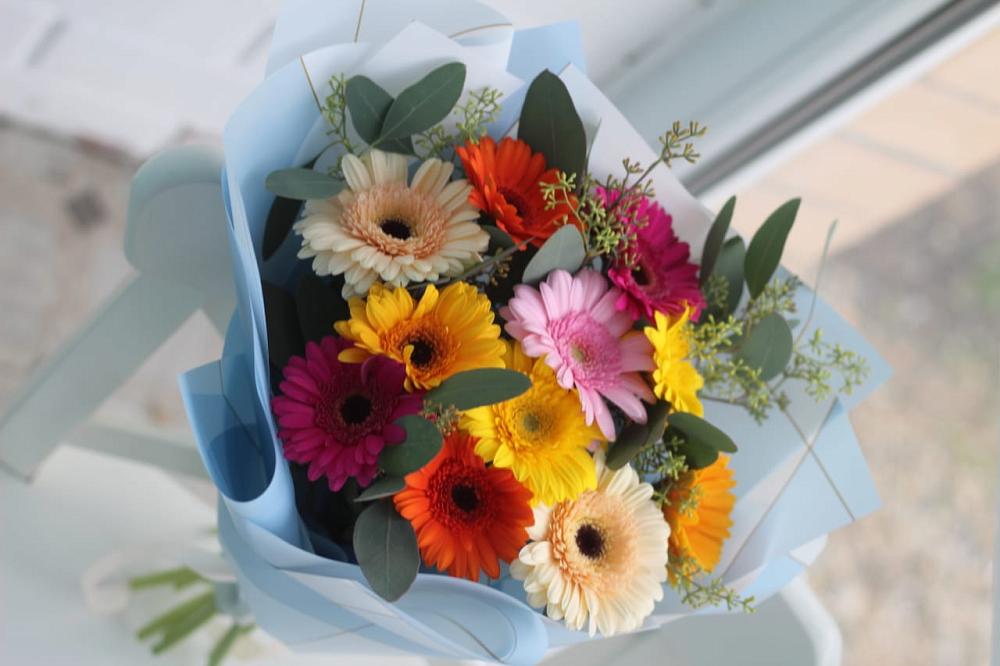 Букет цветов из: Герберы в Рождествено