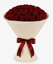 Букет 101 Бордовая роза Блэк Бакарра #REPLACE_PRED# Рождествено