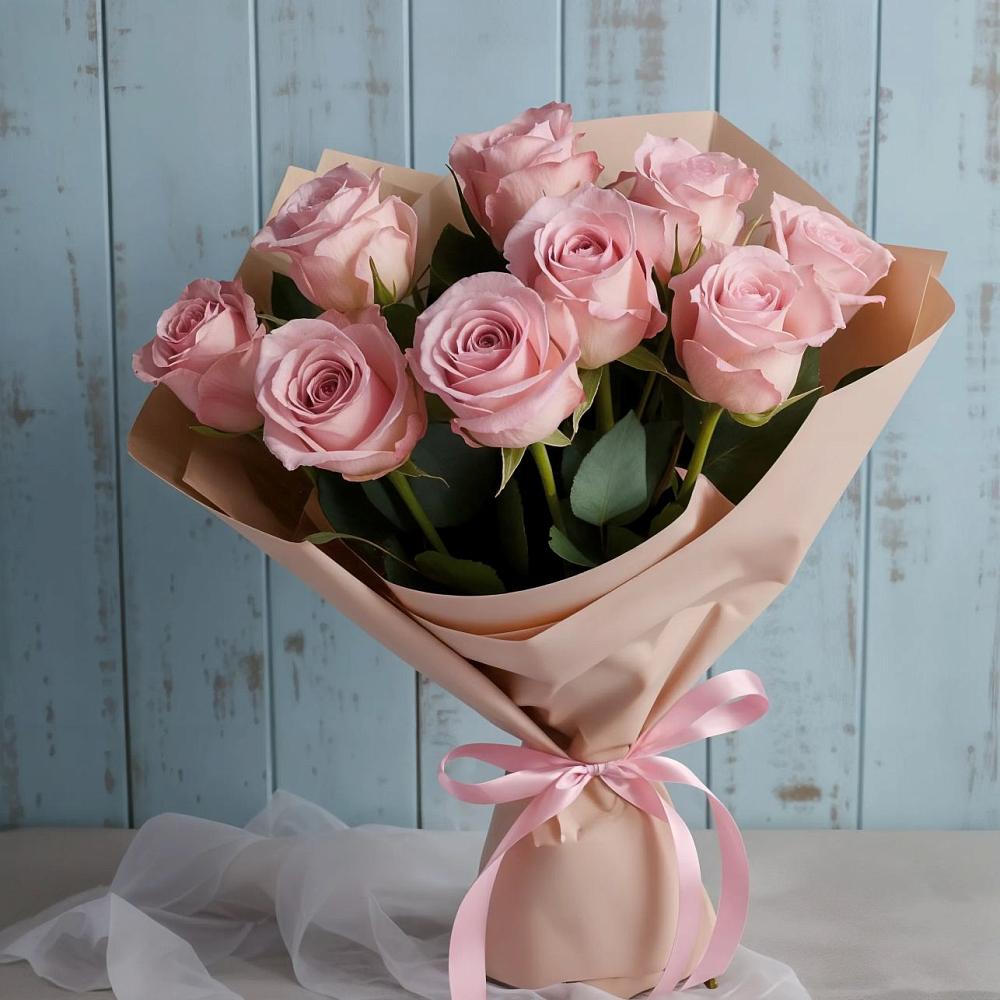 Букет цветов из: Розы в Рождествено