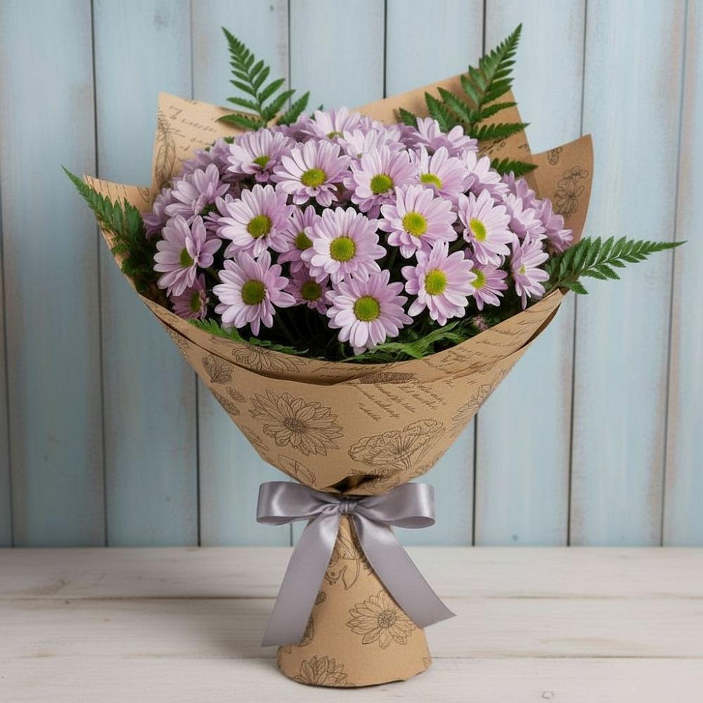 Букет цветов из: Хризантемы в Рождествено