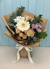 Букет цветов из:  Герберы и Хризантемы в Рождествено