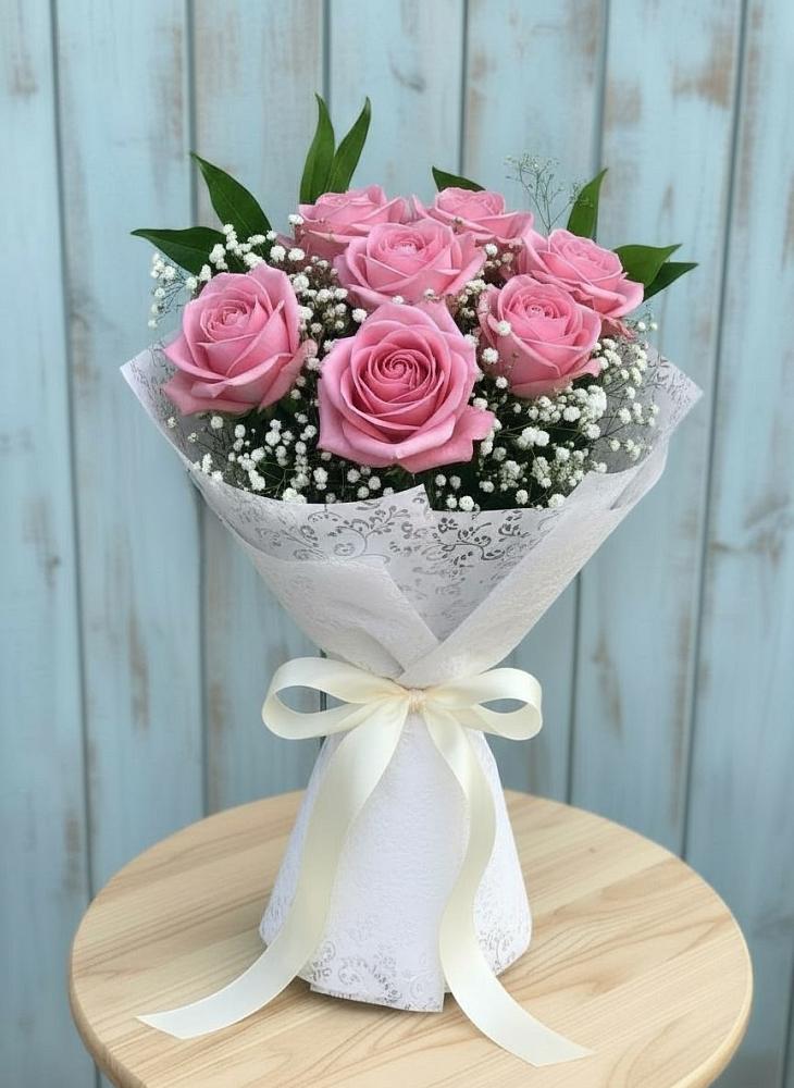 Букет цветов из: Розы в Рождествено