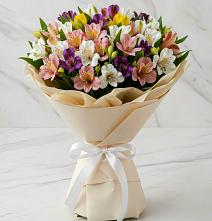 Букет цветов из:  Альстромерии в Рождествено