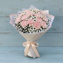 Букет цветов из:  Гвоздики в Рождествено