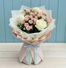 Букет цветов из:  Розы #REPLACE_PRED# Рождествено