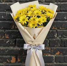 Букет цветов из:  Хризантемы #REPLACE_PRED# Рождествено