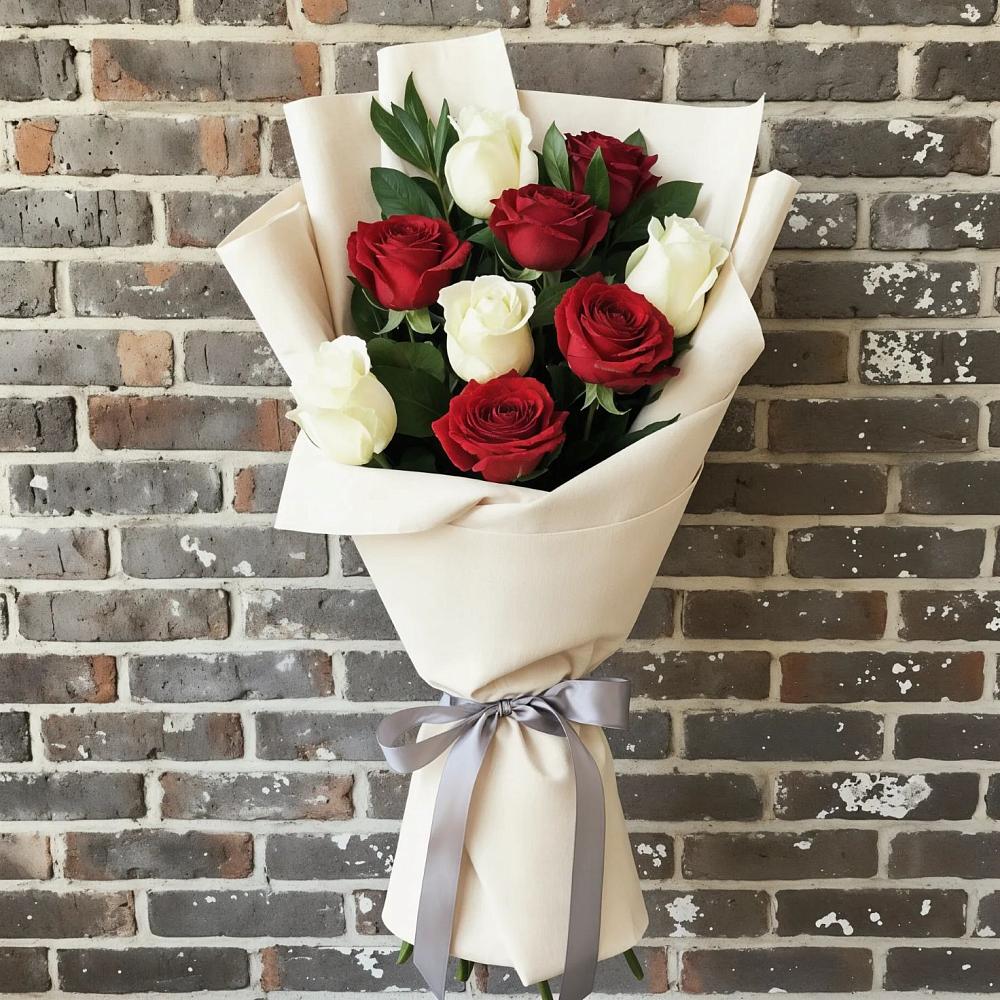 Букет цветов из: Розы в Рождествено