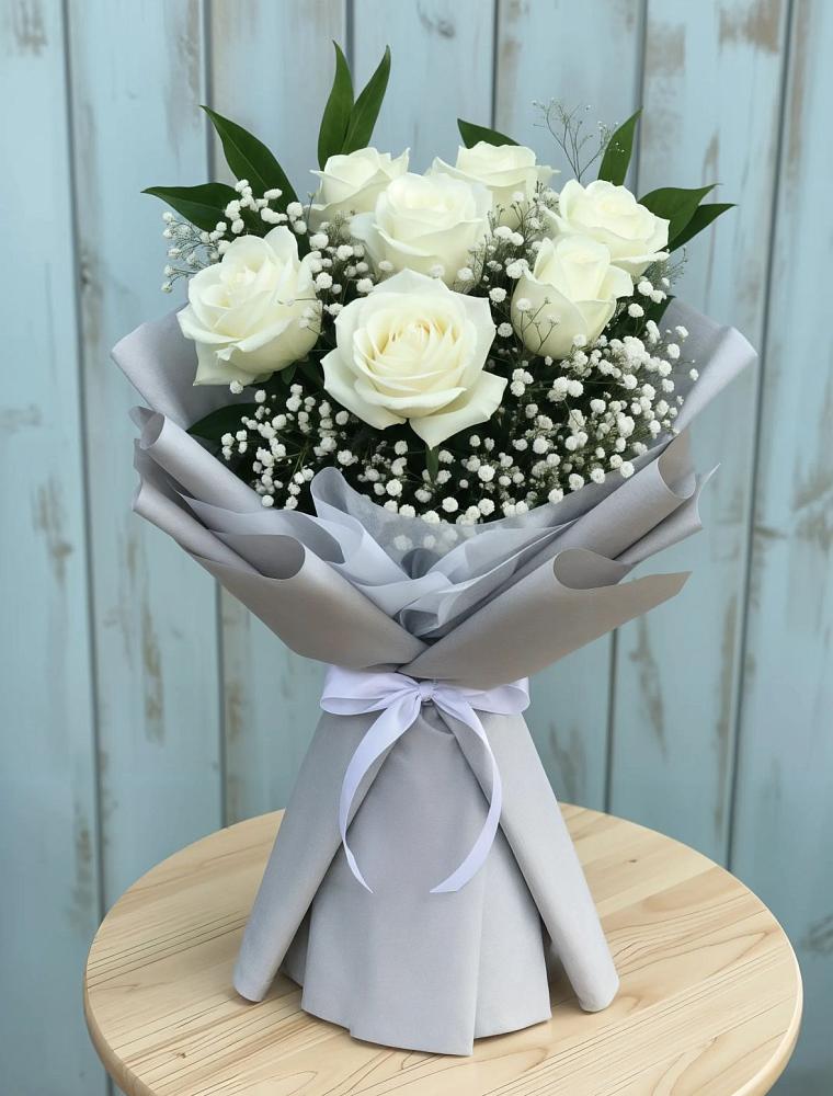 Букет цветов из: Розы в Рождествено