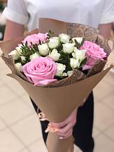 Букет цветов из:  Розы #REPLACE_PRED# Рождествено