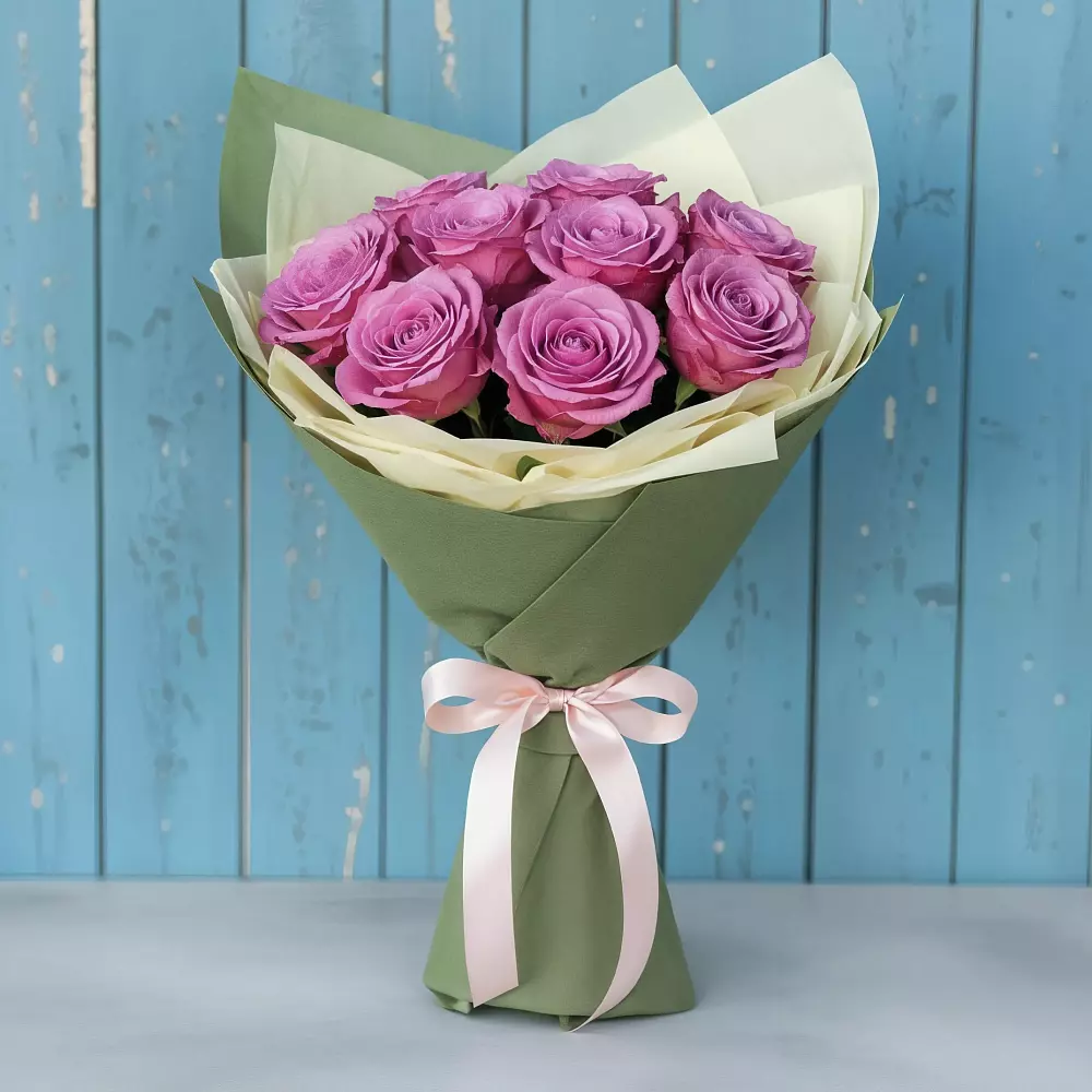 Букет Розы Фёрст Леди в Рождествено