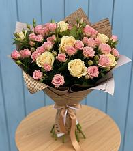 Букет цветов из:  Розы #REPLACE_PRED# Рождествено