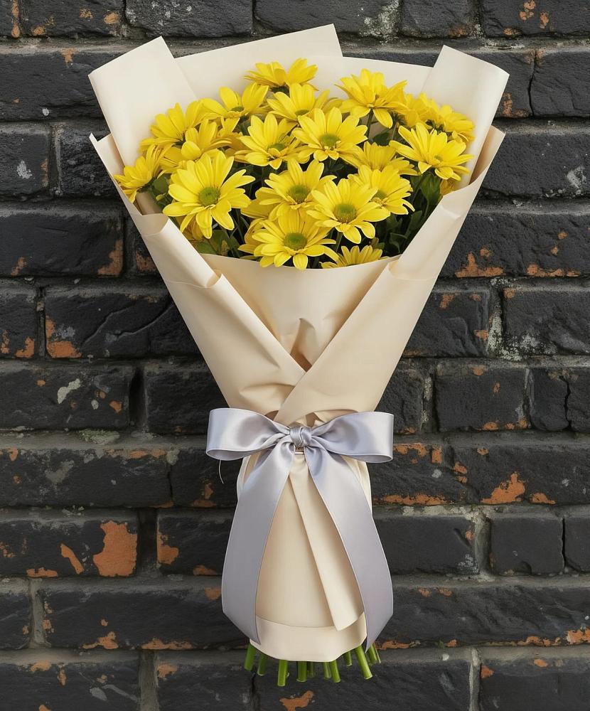 Букет цветов из: Хризантемы в Рождествено