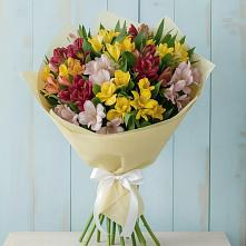 Букет цветов из:  Альстромерии #REPLACE_PRED# Рождествено