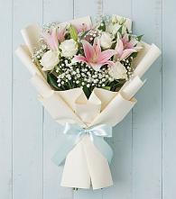 Букет цветов из:  Лилии в Рождествено